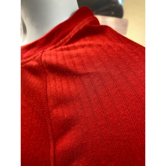 Nike Stock Dri-FIT Long Sleeve Baseball Top Men's L Red DC7429-657 - Picture 9 of 10